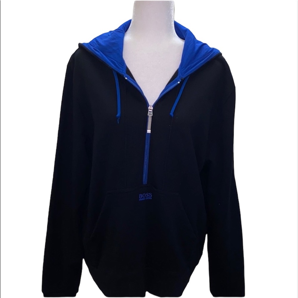 Hugo Boss BOSS essentials zip hoodie sweatshirt